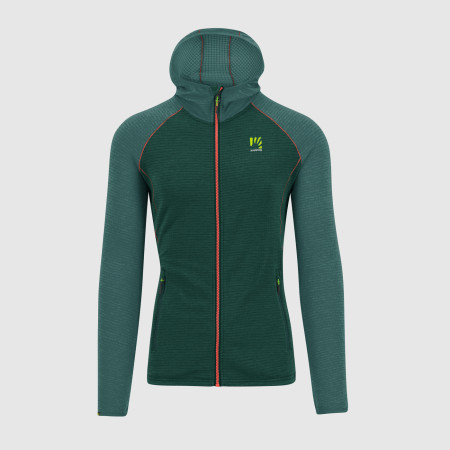 Karpos Ambrizzola Full-Zip Hoodie férfi pulóver zöld
