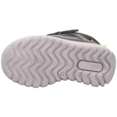 Superfit Sport7 Mini Grau/Gelb gyerek cipő