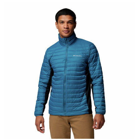 Columbia Powder Pass™ Hybrid Jacket férfi dzseki kék Phoenix Blue, Black