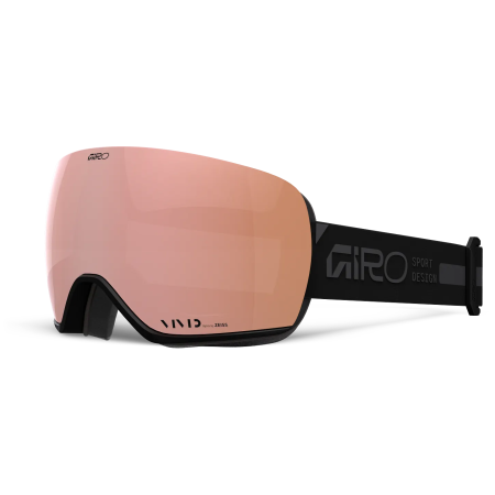 Giro Article II W Black Rails-Vivid Rose Gold/Vivid Infrared női síszemüveg