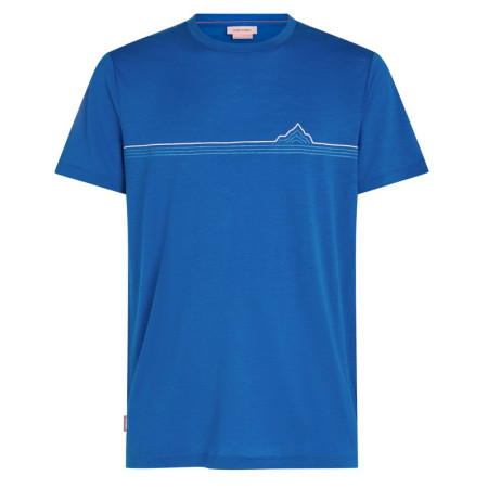 Icebreaker Men Merino 150 Tech Lite SS Tee Range Stripes férfi póló