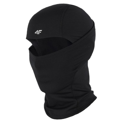 4F Balaclava U121 maszk fekete DEEP BLACK