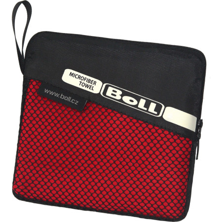 Törülköző Boll Litetrek Towel XL (75 x 150) piros popy