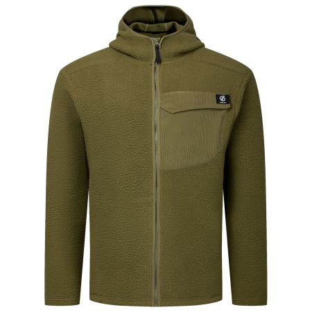 Dare 2b Firn Hooded Borg Fleece férfi pulóver zöld MartiniOlive