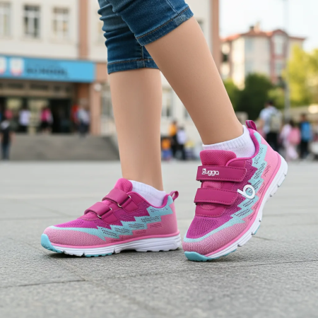 Bugga Tempe Pink gyerek tornacipő