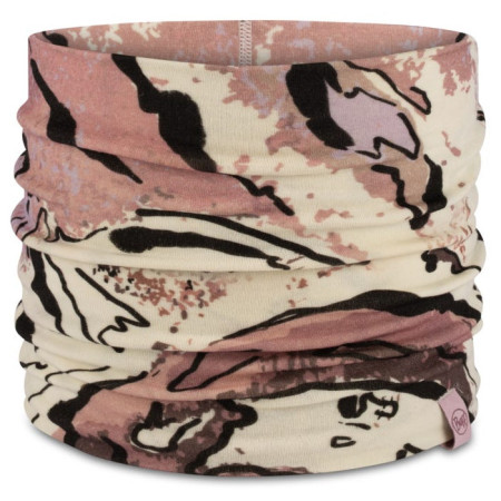 Buff Merino Heavyweight Digital Prints multifunkciós sál multicolor Hally Lilac Ice