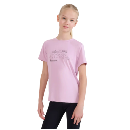 4F Tshirt Fnk F1199 Light Pink gyerek póló