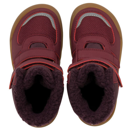Viking Outdoor Footwear Rowan Barefoot Warm WP 2V Wine gyerek téli cipő
