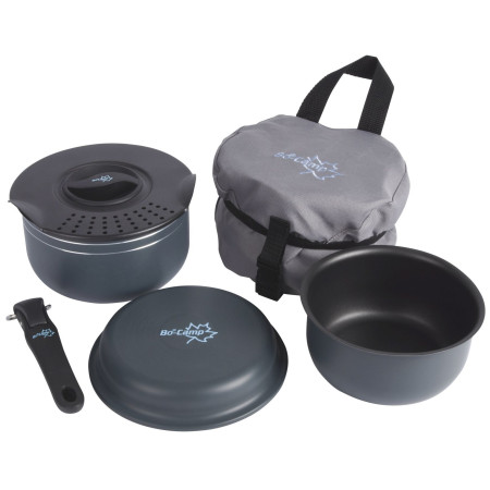 Edénykészlet Bo-camp Cookware set Trekking 5-részes