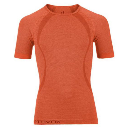 Ortovox Merino Comp. Cool férfi funkcionális póló narancs CrazyOrange