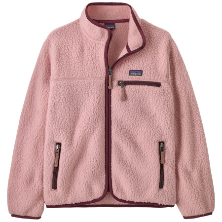 Patagonia K's Retro Pile Jacket - Fuzzy Mauve gyerek pulóver rózsaszín Fuzzy Mauve