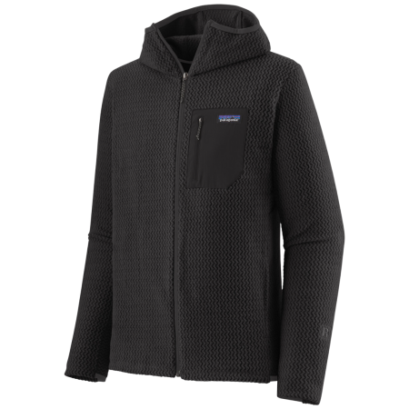 Patagonia M's R1 Air Full-Zip Hoody férfi pulóver fekete Black