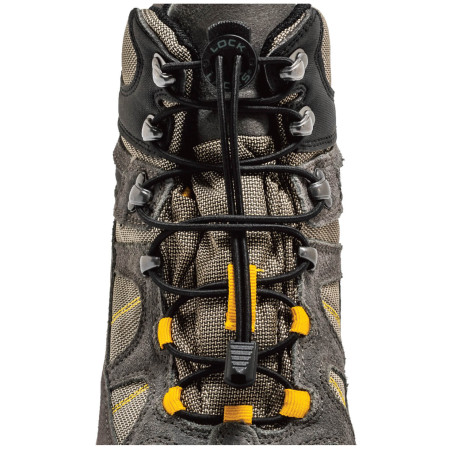 Lock Laces Boot cipőfűző fekete Black Boot