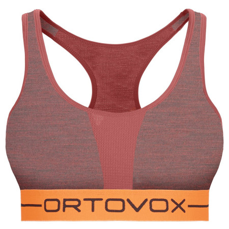 Sportmelltartó Ortovox 185 Rock'n'Wool Sport Top piros