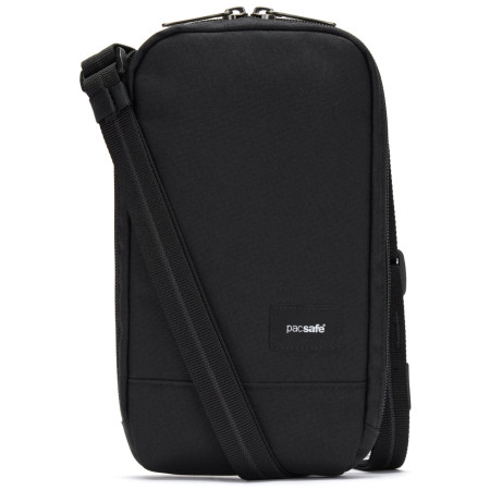 Pacsafe RFIDsafe Tech Crossbody válltáska fekete jet black