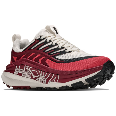 Hoka Stinson 8 női futócipő piros/fehér Alabaster / Varsity Burgundy