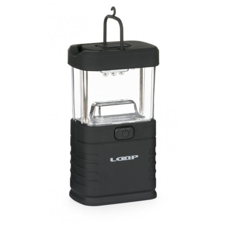Kempinglámpa Loap Lyra fekete