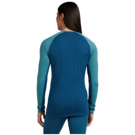 Icebreaker Men Merino 200 ZoneKnit LS Crewe férfi funkcionális póló