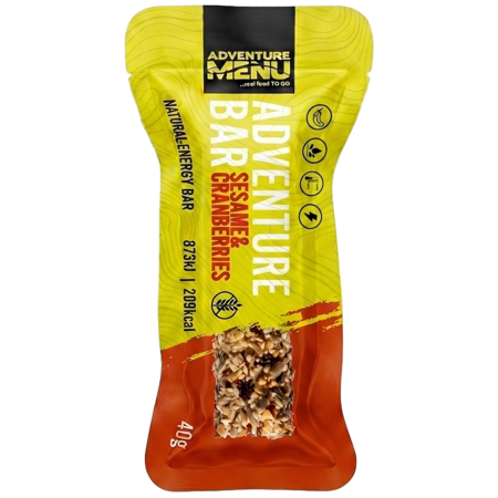 Adventure Menu Adventure Bar Sesame & Cranberries energiaszelet szett