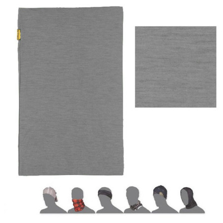 Sál Sensor Tube Merino Wool szürke šedá