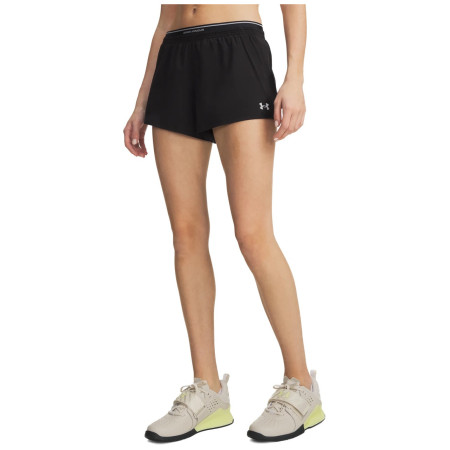 Under Armour UA Vanish Woven 3in Shorts női rövidnadrág fekete Ultimate Black / / Mod Gray