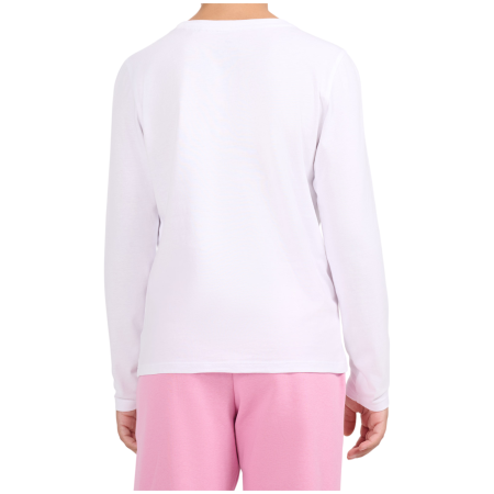 4F Longsleeve F654 White gyerek póló