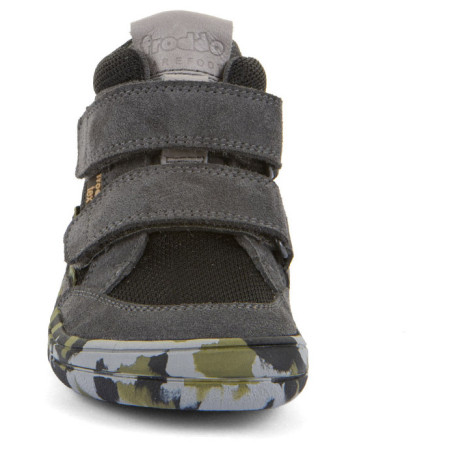 Froddo Barefoot Tex Fun Autumn Grey/Black gyerek barefoot cipők egész éves használatra