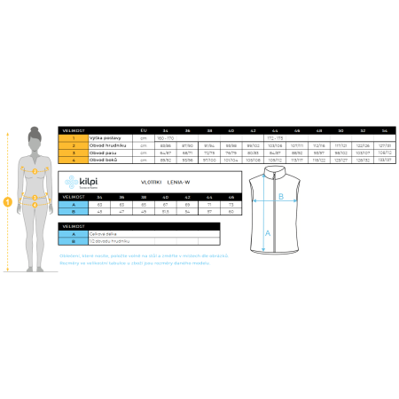 Kilpi Lenia-W női mellény