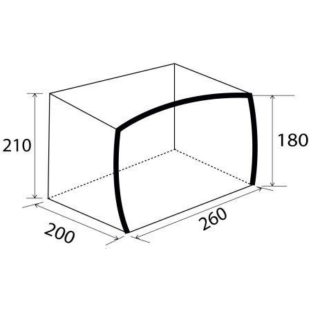 Brunner Skia Campervan felfújható árnyékoló