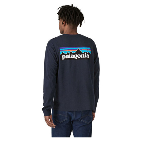 Patagonia P-6 Logo Responsibili Tee LS férfi póló