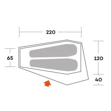 Ferrino Piuma 2 túrasátor