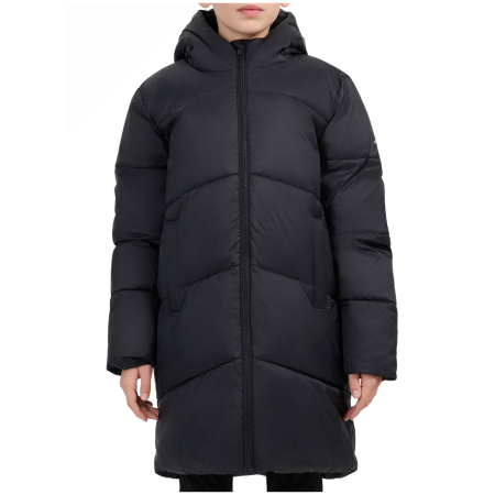 4F Down Jacket F0921 Deep Black lány télikabát fekete Deep Black