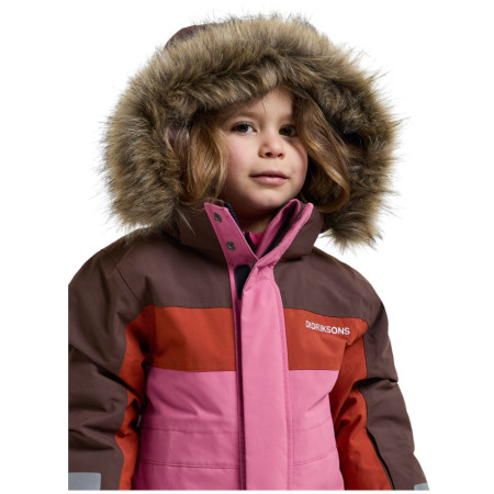 Didriksons Bjärven Kds Cover 5 Shadow Brown gyerek overall