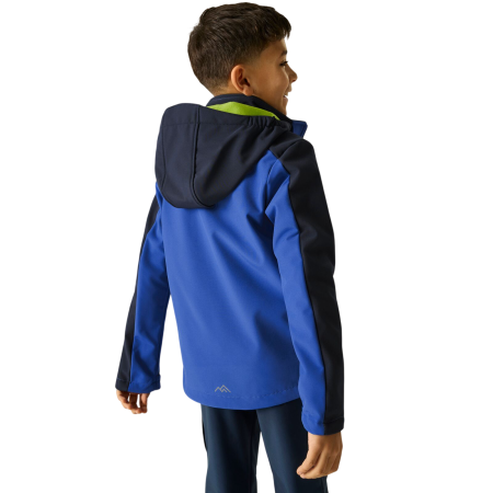 Regatta Haydenbury Navy/Olympian Blue gyerek softshell kabát