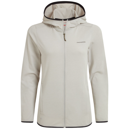 Craghoppers NosiLife Afia Hooded Jacket női pulóver bézs Light Grey Marl