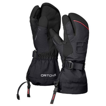 Női kesztyű Ortovox Freeride 3 Finger Glove fekete