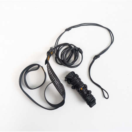 Lana na hamaku Ticket To The Monn Lightest Straps fekete