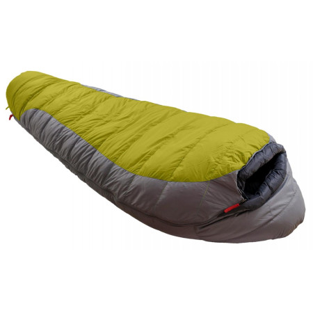 Hálózsák Warmpeace Viking 1200 Wide (180 cm) zöld/szürke Hay/steelgrey/black