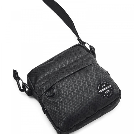 Utazó táska dokumentumokhoz Under Armour Loudon Ripstop Crossbody fekete