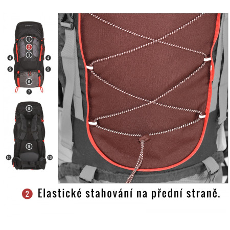 Hátizsák Husky Samont 60+10 L