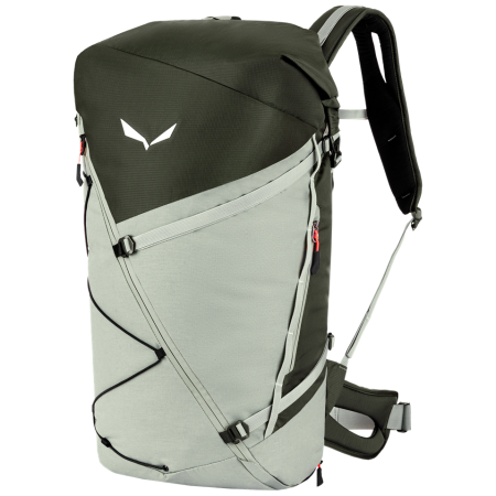 Salewa Puez 40+5L Bp hátizsák szürke/zöld Shadow/Dark Olive