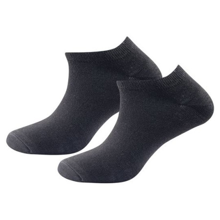 Zokni Devold Daily Shorty Sock 2pck fekete black