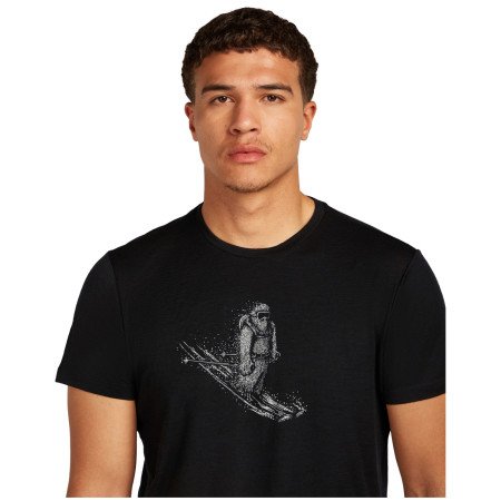 Icebreaker Merino 150 Tech Lite Skiing Yeti férfi póló