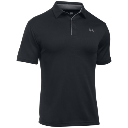 Férfi póló Under Armour Tech Polo fekete