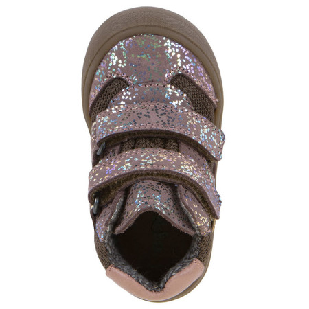 Froddo Ollie Lumi Tex Pink Shine gyerek barefoot cipők egész éves használatra