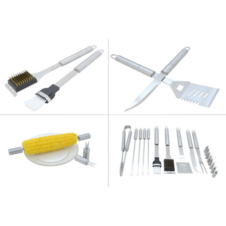Cattara Grillező szerszámok 18 db grillezési eszköz