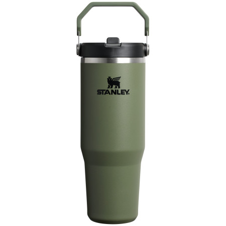 Stanley Tumbler Flip Straw 2.0 890 ml thermo bögre sötétzöld Dried Pine