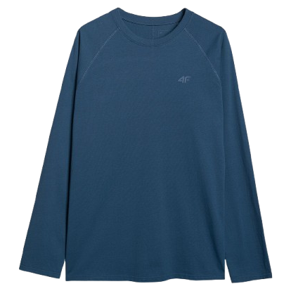 4F Longsleeve M474 férfi póló kék DENIM