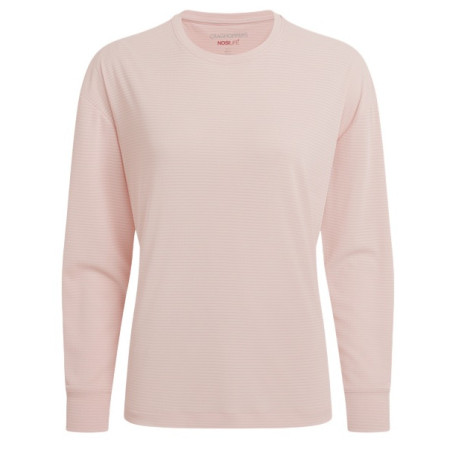 Craghoppers NosiLife SolarShield+ Long Sleeved T-Shirt női póló bézs Sherbert