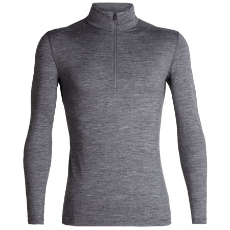 Férfi póló Icebreaker Mens 200 Oasis LS Half Zip szürke